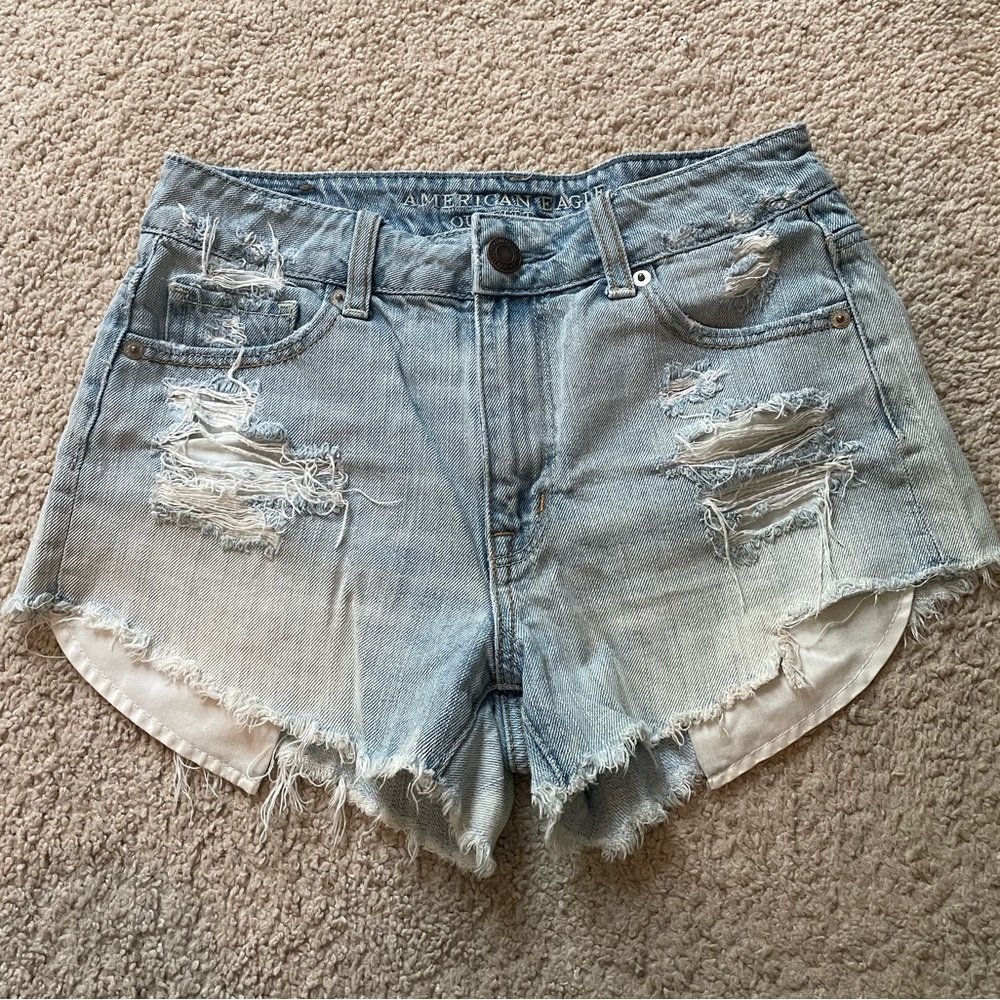 American Eagle ripped cutoff shorts!